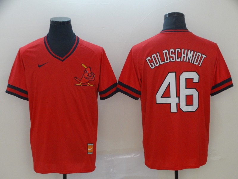 Men's St. Louis Cardinals Paul Goldschmidt #46 Red Jersey